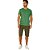 Camiseta Colcci Gola V V23 Verde Masculino - Imagem 3