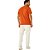 Camiseta Colcci Slim V23 Laranja Masculino - Imagem 4