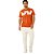 Camiseta Colcci Slim V23 Laranja Masculino - Imagem 3