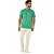 Camiseta Colcci Logo Bordado V23 Verde Masculino - Imagem 3