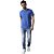 Camiseta Colcci Classic AV23 Azul Masculino - Imagem 3