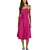 Vestido Midi Colcci Comfort Rosa Feminino - Imagem 1