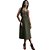 Vestido Linho Colcci Comfort Verde Feminino - Imagem 1