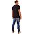 Camiseta Coca Cola Logo Relevo P23 Preto Masculino - Imagem 4