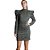Vestido Jacquard Colcci Slim Verde Feminino - Imagem 1