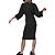 Vestido Canelado Colcci Comfort Preto Feminino - Imagem 2