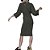 Vestido Canelado Colcci Slim Comfort Verde Feminino - Imagem 2