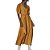 Vestido Linho Colcci Loose Laranja Feminino - Imagem 1