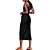 Vestido Canelado Colcci Slim Preto Feminino - Imagem 2