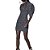 Vestido Metalizado Colcci Slim Preto Feminino - Imagem 3