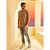 Camiseta Forum Slim Marrom Masculino - Imagem 5