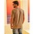 Camiseta Forum Slim Marrom Masculino - Imagem 4