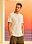 Camiseta Linho Forum Slim Bege Masculino - Imagem 2