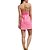 Vestido Linho Colcci Slim Rosa Feminino - Imagem 2