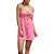 Vestido Linho Colcci Slim Rosa Feminino - Imagem 1