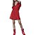 Vestido Colcci Comfort Vermelho Feminino - Imagem 1