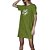 Vestido Colcci T-Shirt Dress Verde Feminino - Imagem 2