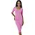Vestido Colcci Slim V23 Rosa Feminino - Imagem 1