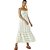 Vestido Colcci Listrado Comfort P23 Verde Feminino - Imagem 1