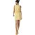 Vestido Curto Colcci Comfort P23 Amarelo Feminino - Imagem 4