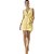 Vestido Curto Colcci Comfort P23 Amarelo Feminino - Imagem 3