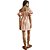 Vestido Colcci Listrado AV23 Branco Feminino - Imagem 4