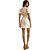 Vestido Linho Colcci Open AV23 Off White Feminino - Imagem 4