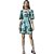 Vestido Colcci Estampado AV23 Azul Feminino - Imagem 3