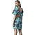 Vestido Colcci Estampado AV23 Azul Feminino - Imagem 2