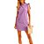 Vestido Curto Forum Lilás Feminino - Imagem 1