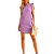 Vestido Curto Forum Lilás Feminino - Imagem 2