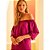 Vestido Curto Forum Linho Ampla Roxo Feminino - Imagem 2