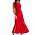 Vestido Longo Forum Reta Vermelho Feminino - Imagem 3