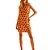 Vestido Curto Linho Forum Laranja Feminino - Imagem 2