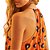 Vestido Curto Linho Forum Laranja Feminino - Imagem 4