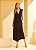 Vestido Midi Forum Comfort Preto Feminino - Imagem 3