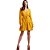 Vestido Linho Forum Godê Amarelo Feminino - Imagem 1