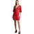 Vestido Estampado Forum Vermelho Feminino - Imagem 1