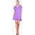 Vestido Linho Forum P23 Lilás Feminino - Imagem 1