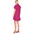 Vestido Curto Linho Forum P23 Rosa Feminino - Imagem 2