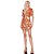 Vestido Estampado Forum Marrom Feminino - Imagem 1
