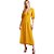 Vestido Linho Forum Amarelo Feminino - Imagem 1