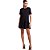 Vestido Linho Forum Preto Feminino - Imagem 1