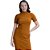 Vestido Canelado Forum P23 Amarelo Feminino - Imagem 5