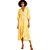 Vestido Estampado Forum VE23 Amarelo Feminino - Imagem 1