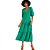 Vestido Forum Amplo P23 Verde Feminino - Imagem 3