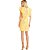 Vestido Estampado Forum Reto P23 Amarelo Feminino - Imagem 2