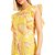 Vestido Estampado Forum Reto P23 Amarelo Feminino - Imagem 4