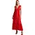 Vestido Forum Vermelho Feminino - Imagem 1