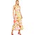 Vestido Linho Forum Estampado V23 Verde Feminino - Imagem 3
